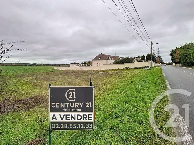 terrain à vendre - 1361.0 m2 - CHAINGY - 45 - CENTRE - Century 21 Help'Immo
